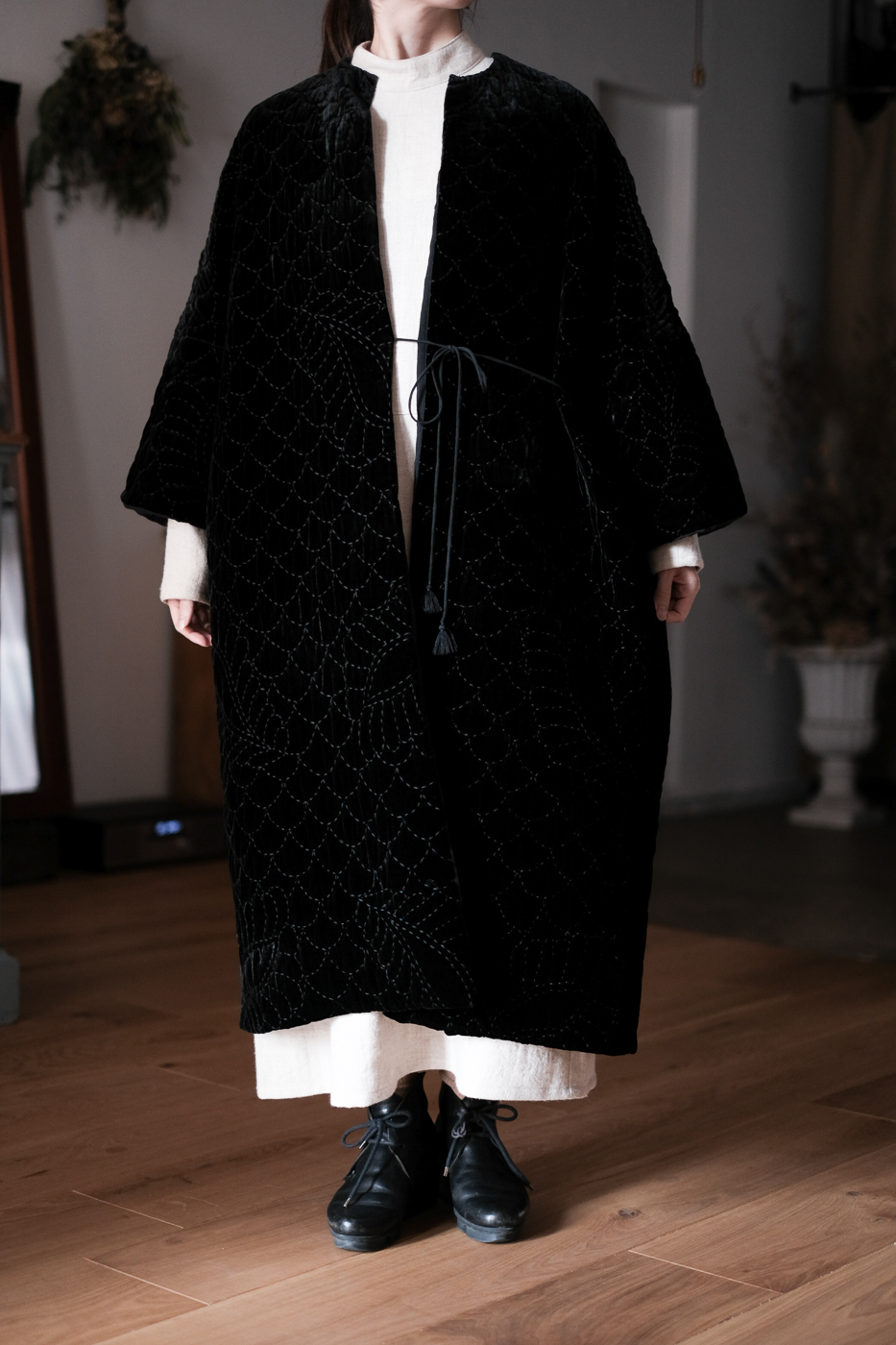 Permanent TOWAVASE ROBE col.black | Re;li