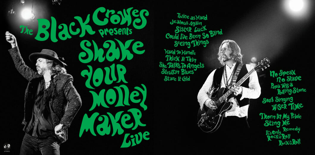 The Black Crowes Announce Album 'Shake Your Money Maker Live