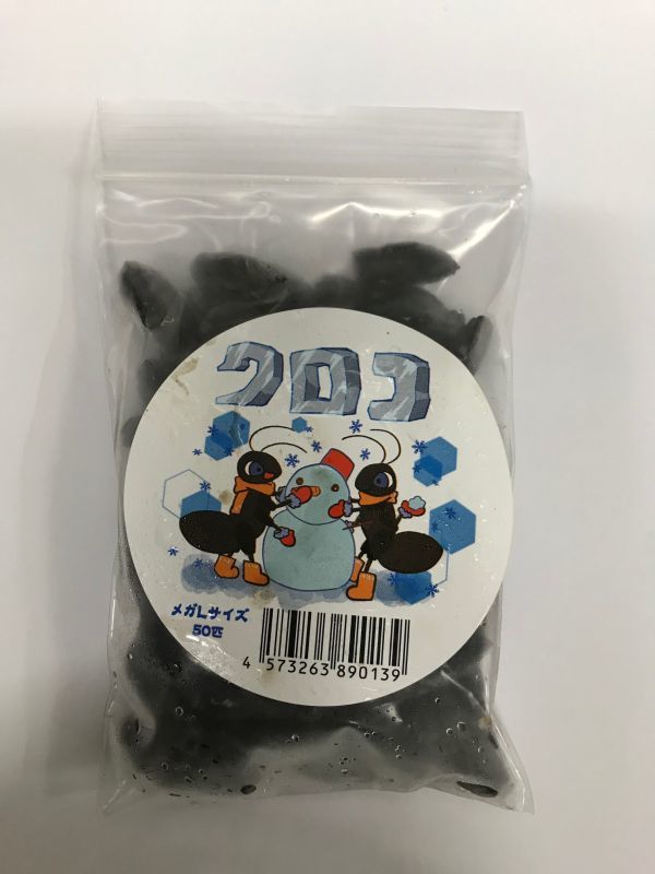 爬虫類 エサ 冷凍クロコメガL REPTILES SHOP EGG