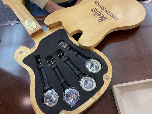 ビートルズの限定腕時計4本セット”BEATLES” – 時計修理専門サイト