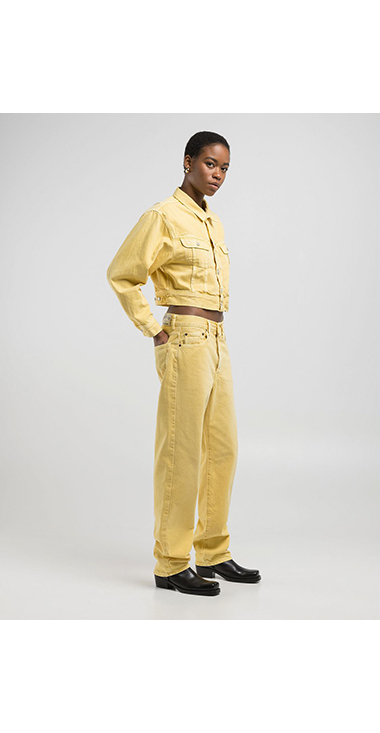 9Z1 ECO PLUS イエローデニムジャケット（セットアップモデル