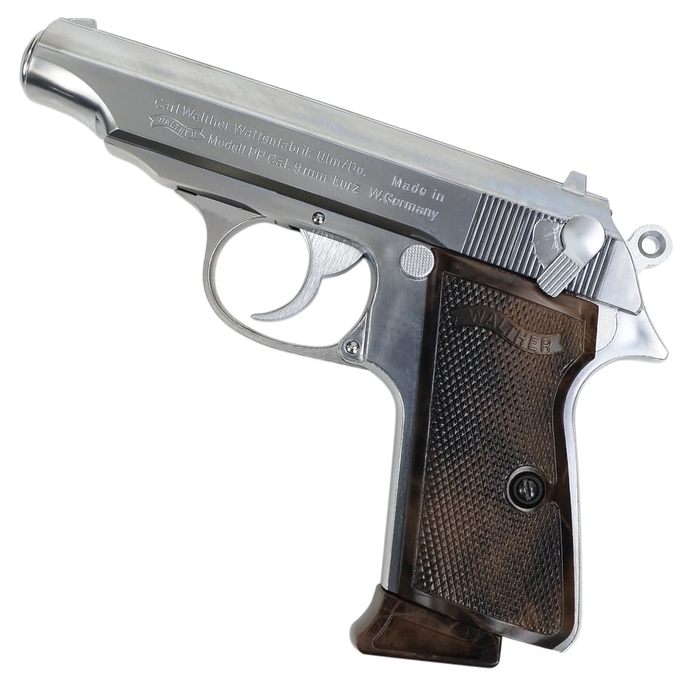 MARUZEN ガスガン ワルサー PP ステンレス ブローバック PPS-16800