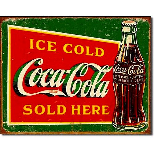 ヴィンテージコカコーラ看板アメリカン雑貨ミリタリー
