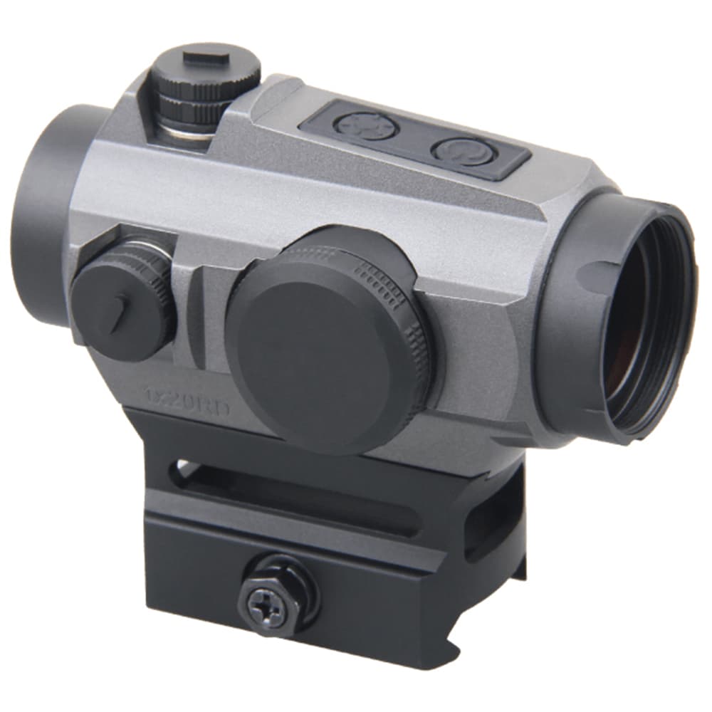 VICTOPTICS ドットサイト SRD 1×20 QDピカティニーマウント グレー