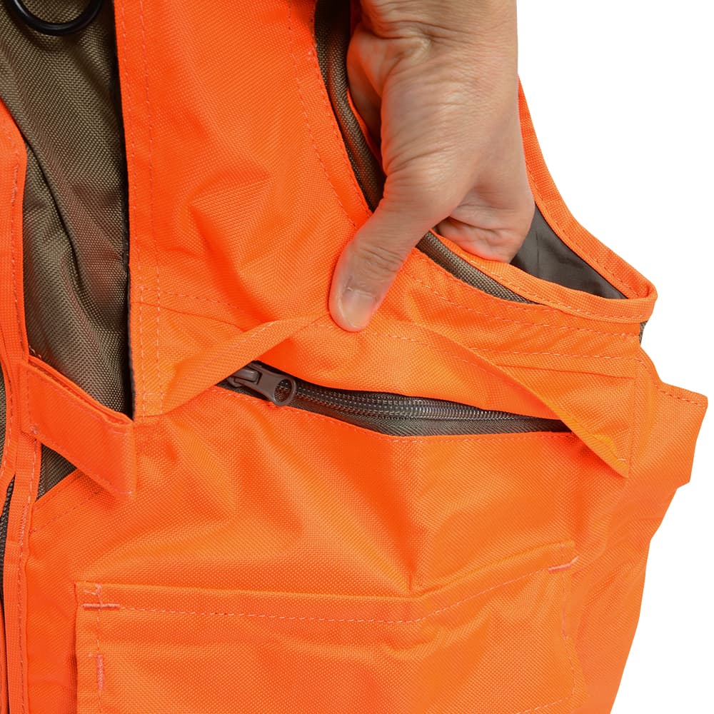 ALPS OutdoorZ ハンティングベスト 狩猟用 セーフティオレンジ S/M