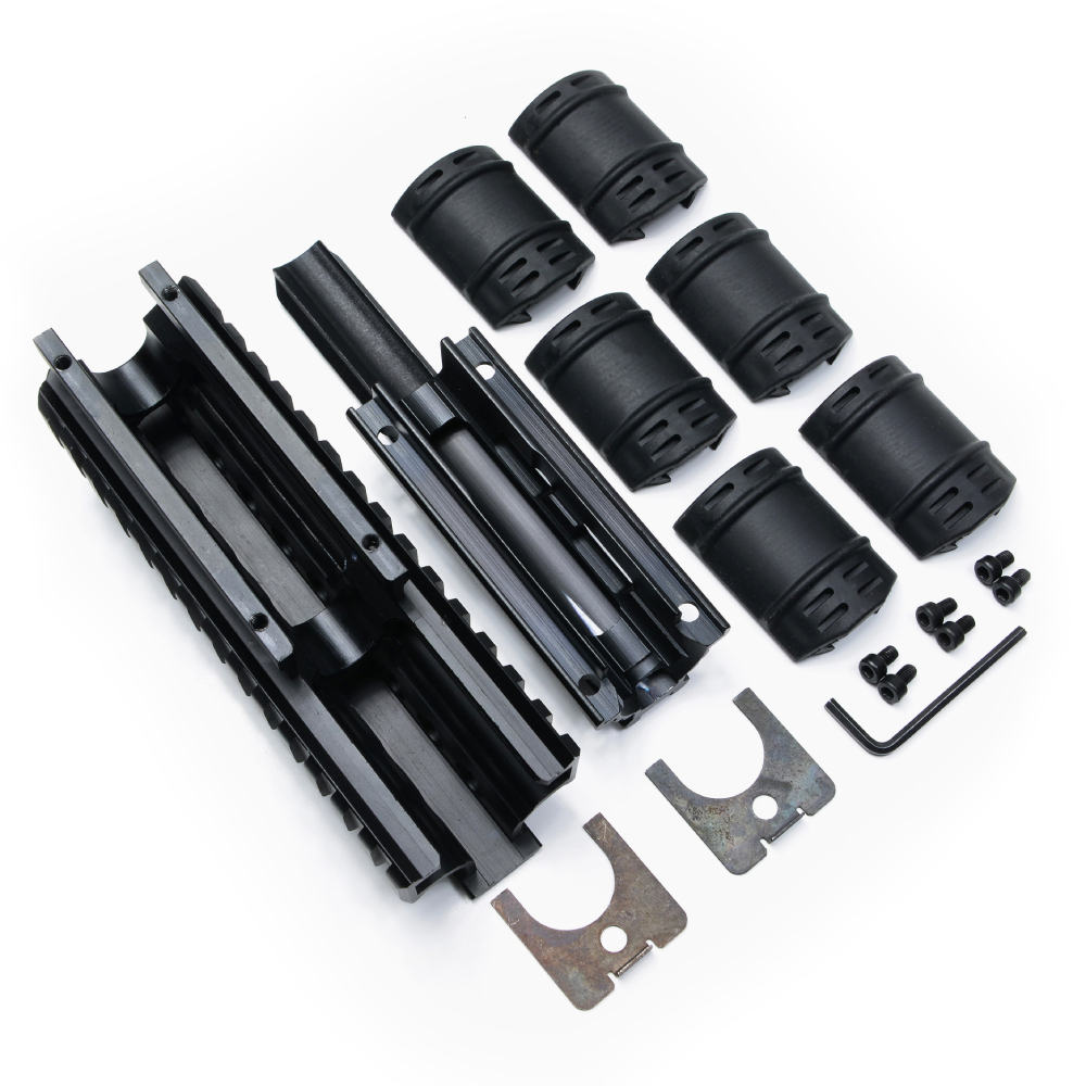 SRVV クアッドレールハンドガード AK47/74、AKM、AK100シリーズ用