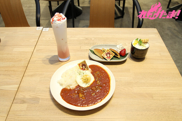 試食レポ】雀士たちをイメージしたグッズやメニューがお出迎え！ 『雀