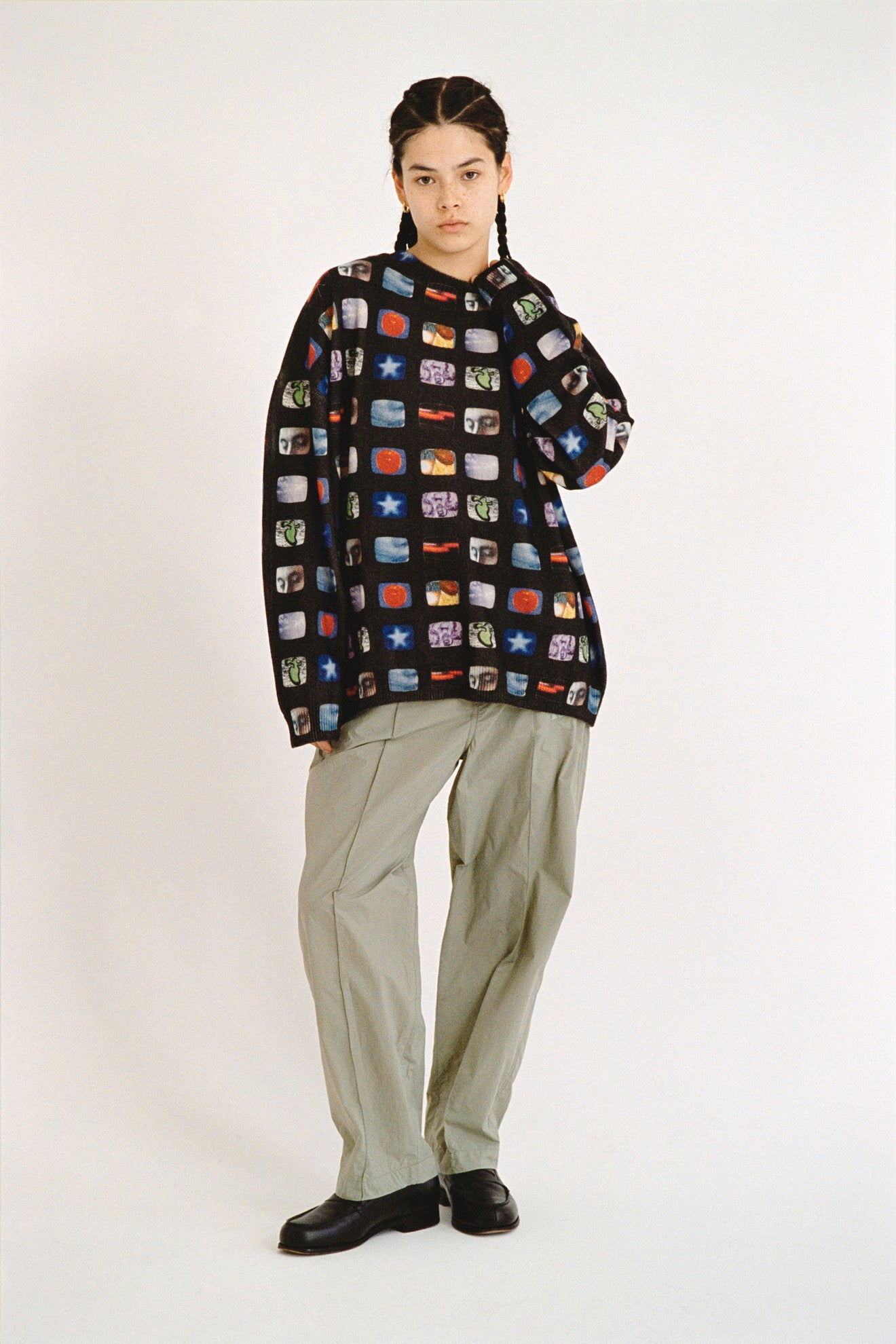 Television pull over knit #MULCH [TTT-2023AW-KT14] - TTT MSW