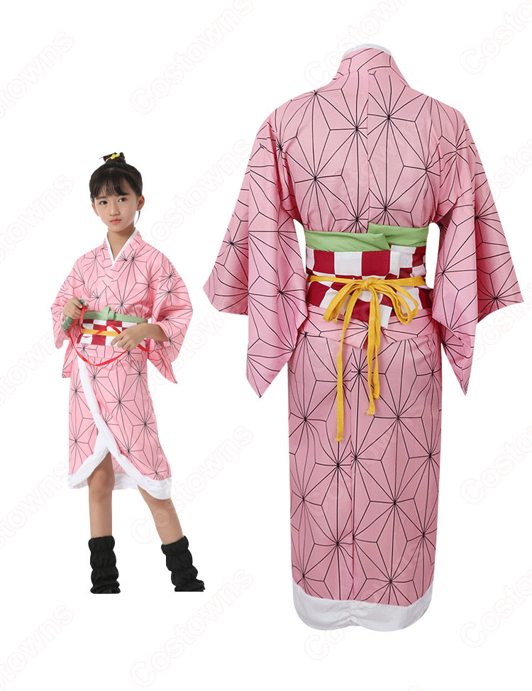 竈門禰豆子 (かまどねずこ) 子供用 コスプレ衣装の通販 鬼滅の刃 変装