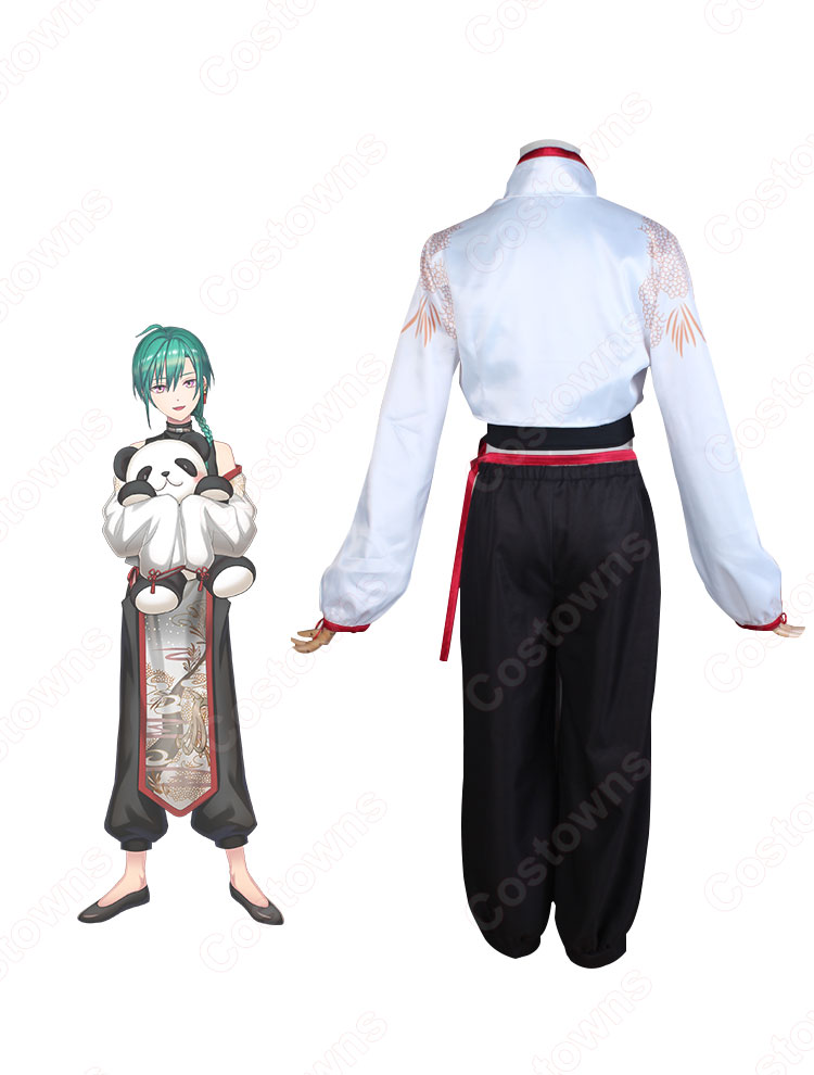 にじさんじ 緑仙（リューシェン） 中華風 コスプレ衣装 バーチャル