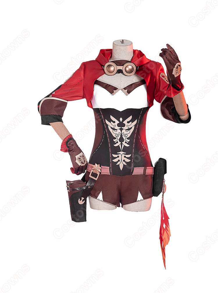 原神 アンバー コスプレ衣装 西風騎士団 偵察騎士 cosplay 仮装 変装