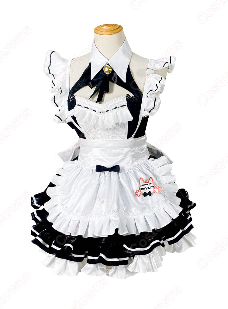 勝利の女神:NIKKE プリバティ アンカインド・メイド コスプレ衣装