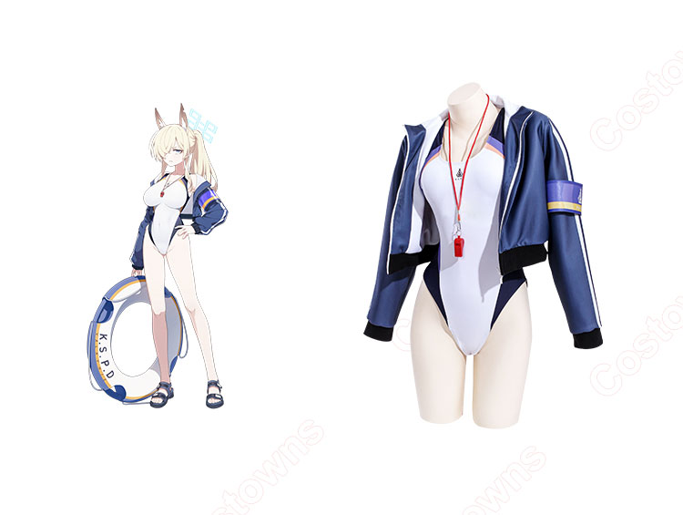 ブルーアーカイブ 尾刃カンナ 水着 コスプレ衣装 - Costowns