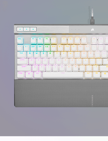 K70 PRO RGB Optical-Mechanical Gaming Keyboard with PBT DOUBLE