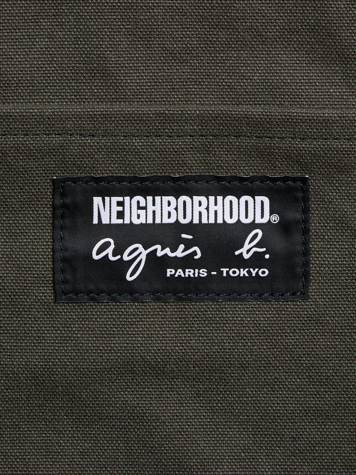 grey bag agnès b. x Neighborhood