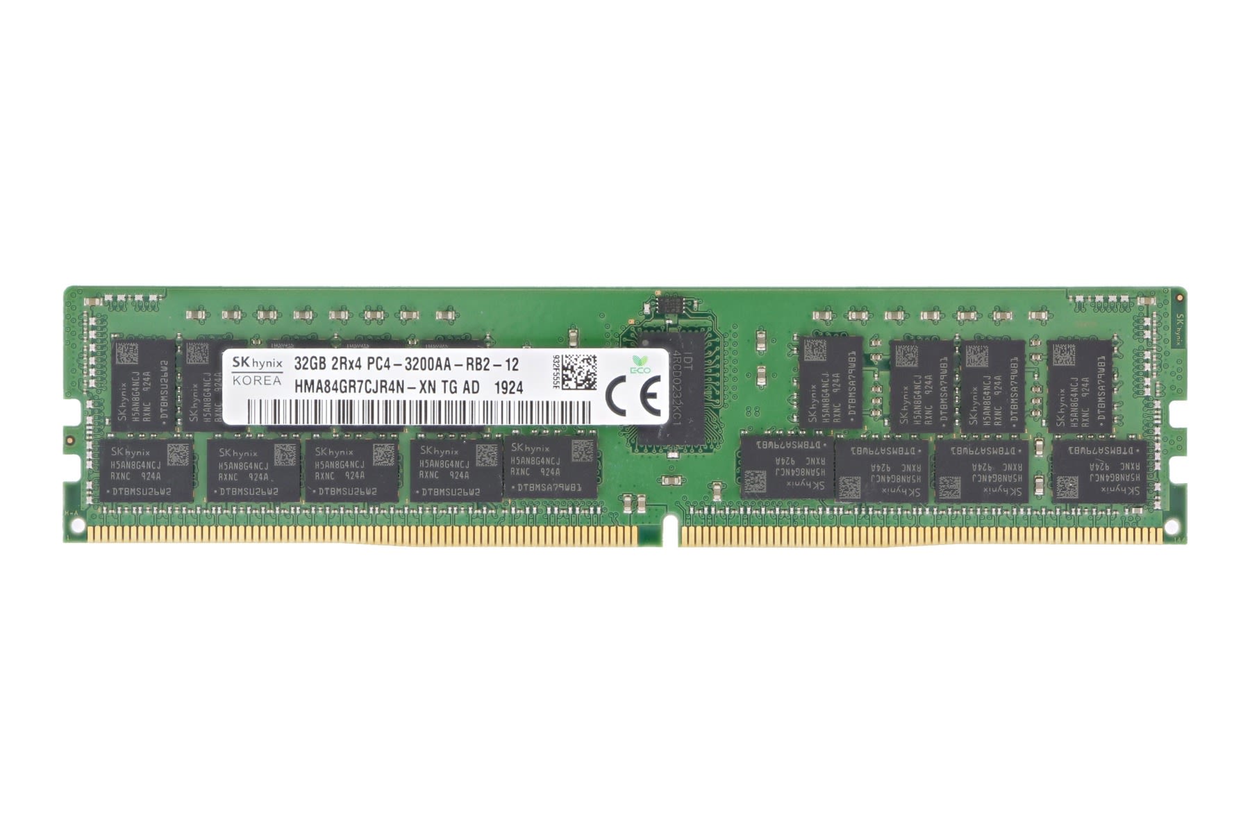 Hynix 32GB PC4-3200AA-R 2Rx4 ECC HMA84GR7CJR4N-XN | Buy Online