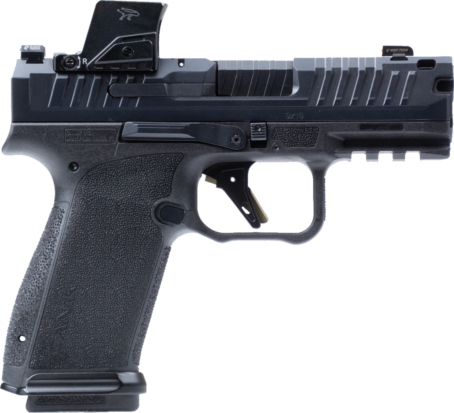 Canik HG8328V-N - METE MC9 Prime w/MO4 Optic - Pistol: Semi-Auto