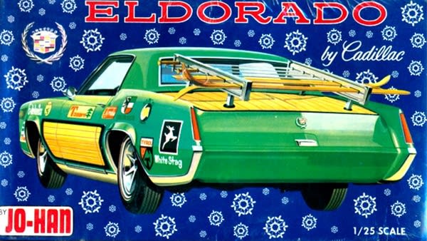 1970 Cadillac Eldorado (2 'n 1) (1/25) (fs) mint original c. 1970
