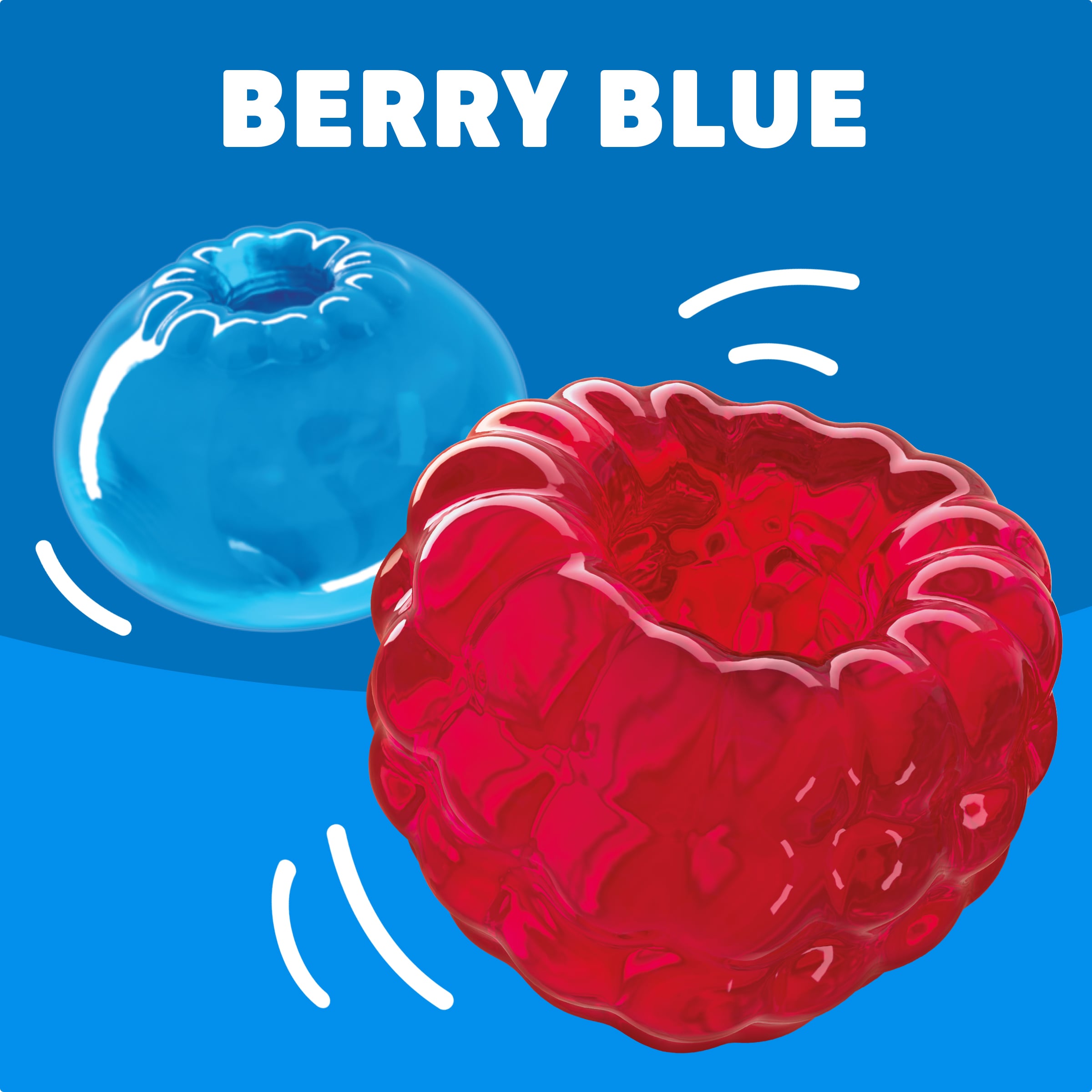Berry Blue Gelatin Dessert Mix | Jell-O | United States | Products