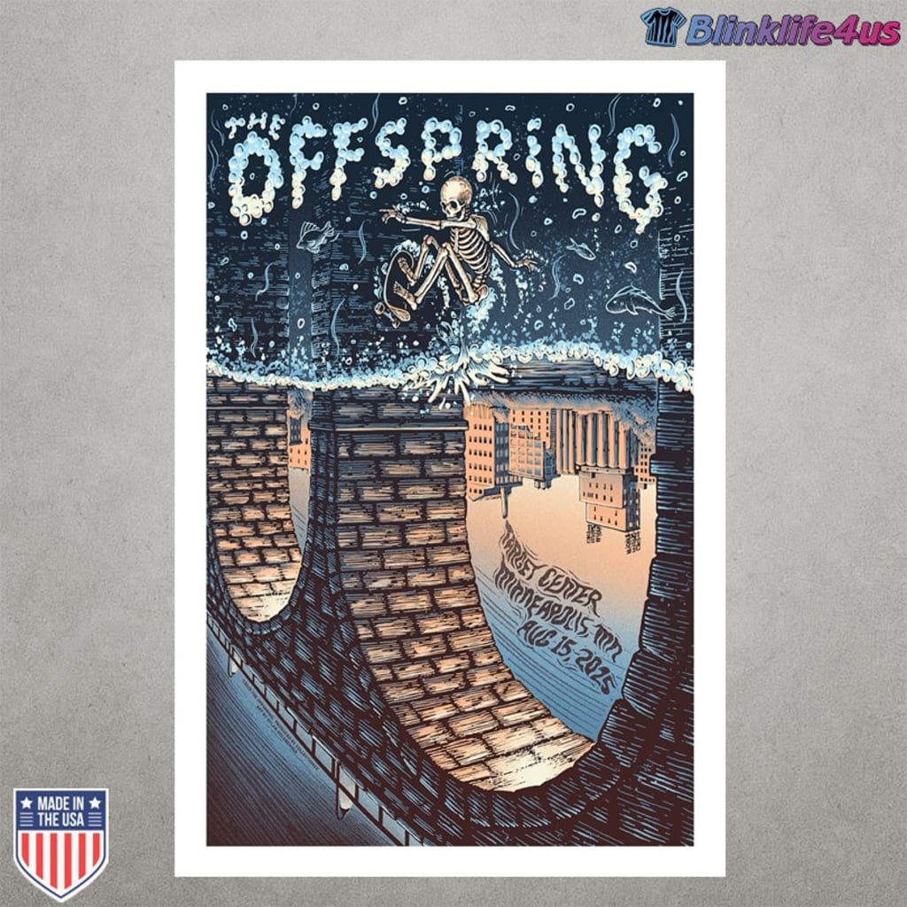 The Offspring Target Center Minneapolis MN Aug 15 2025 Poster | Art