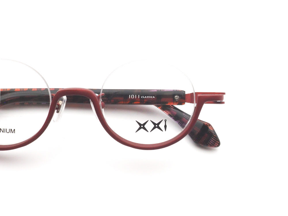 こっくり可愛い丸みのアンダーリム 1011 by JUN KOGA, 1011 CLASSICA