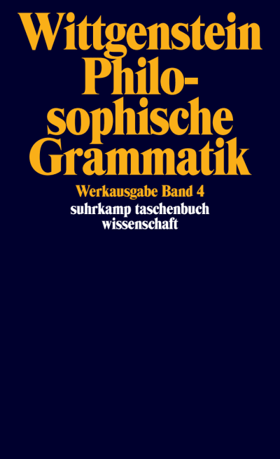Werkausgabe in 8 Bänden. Buch von Ludwig Wittgenstein (Suhrkamp