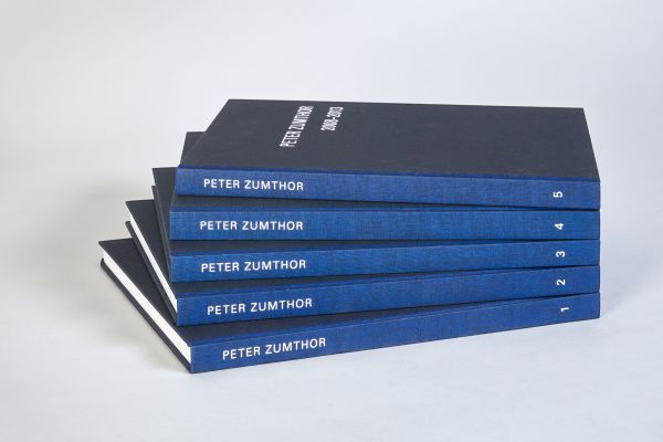 Peter Zumthor 1985–2013 | Park Books