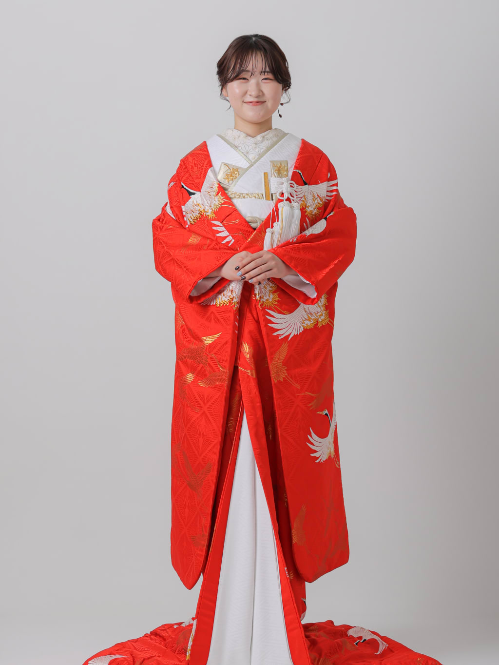 白友禅赤牡丹 | デコルテフォトグラフィー | 前撮り・フォトウェディング