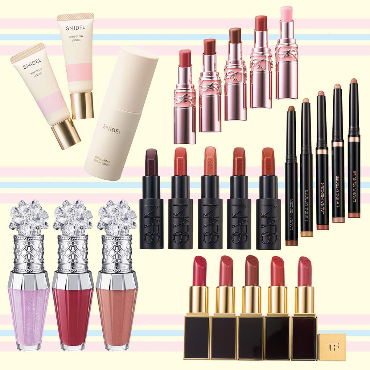 2024秋最新コスメ】人気デパコスブランド9選【YSL・NARS他】【新作