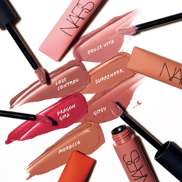 NARS】大人気の【エアーマット リップカラー】新色6色塗り比べ