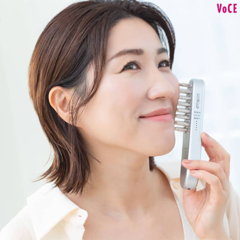 長井かおりさんもコスパに驚愕！全身使える【サロニアの電気ブラシ】の