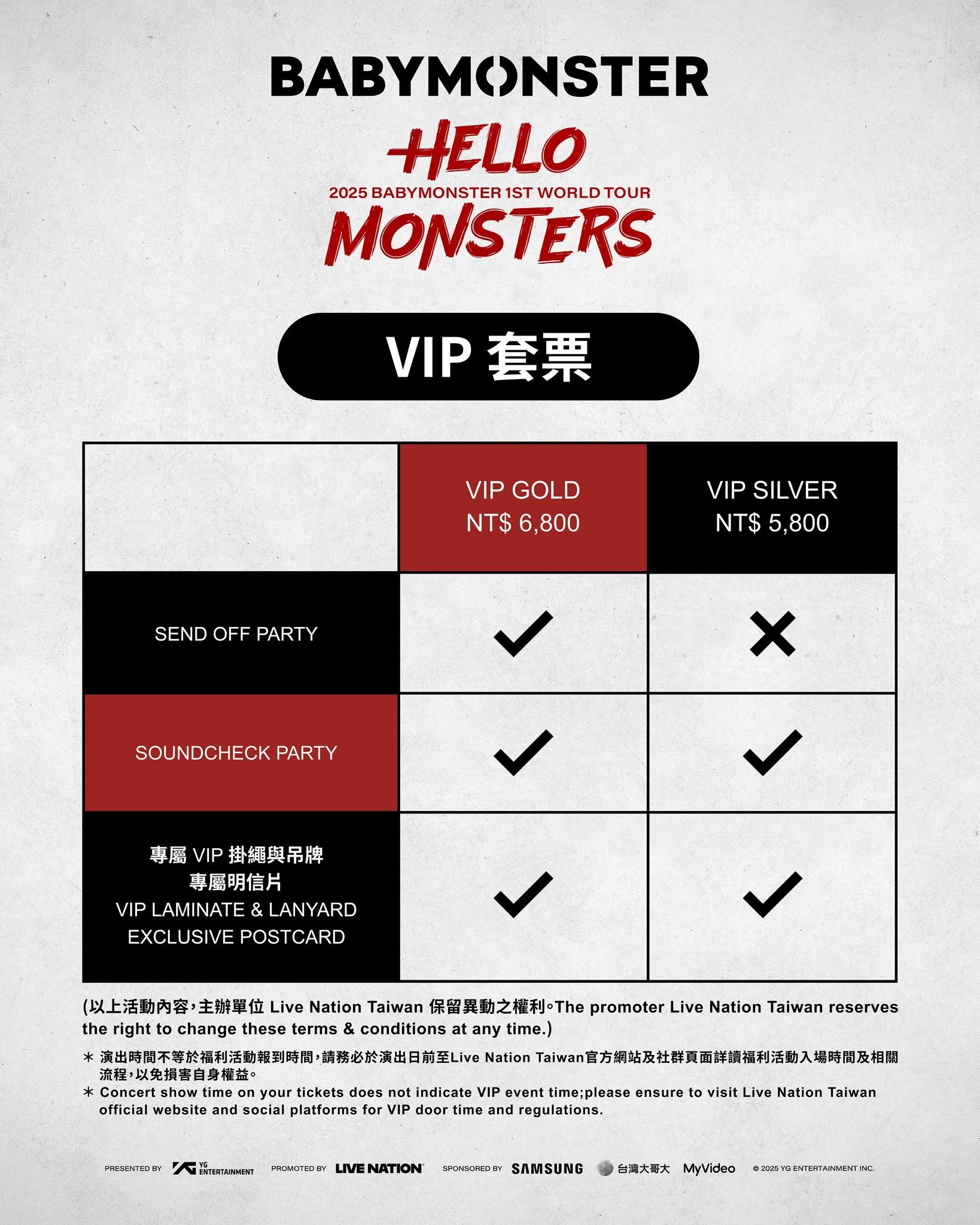 2025 BABYMONSTER 1st WORLD TOUR IN TAIPEI (Show Added)