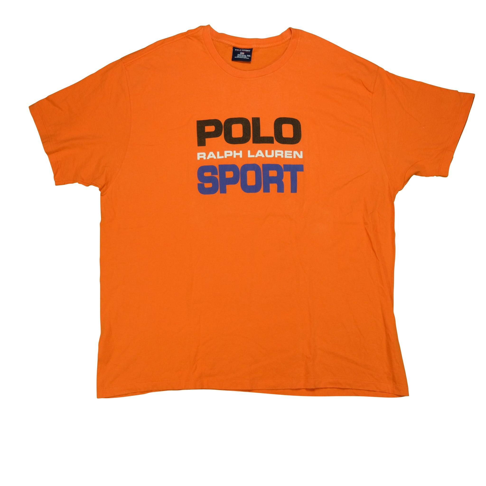 Vintage Polo Sport Ralph Lauren Orange Tee | Reset Vintage Shirts