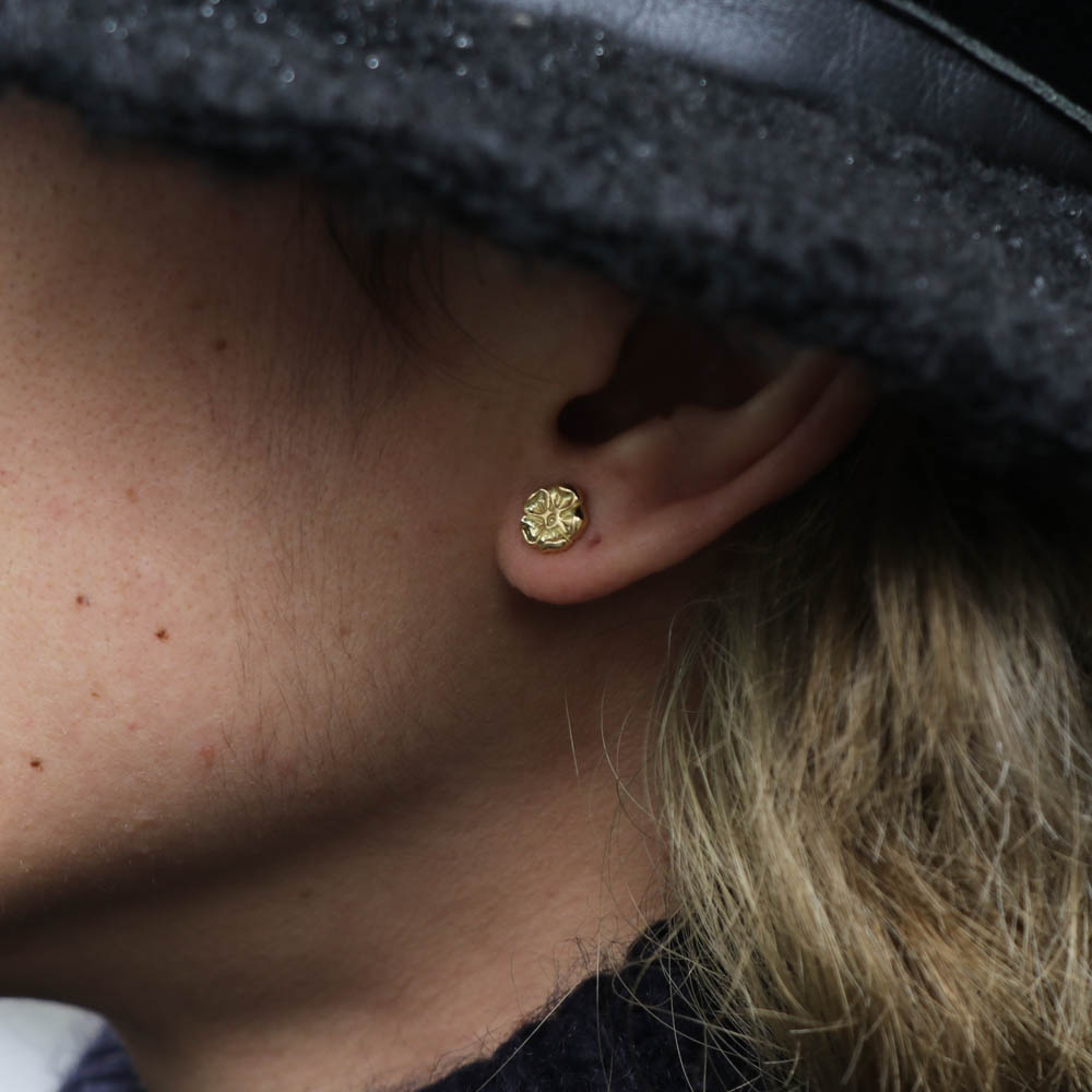 TADY&KINGチビメタルピアスK18 ローズ ALL ITEM TADY＆KING ONLINE STORE