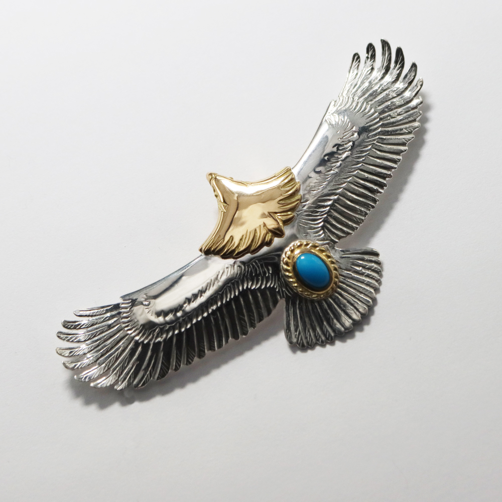 TADY&KING中イーグル頭金金縄ターコイズ Necklace TADY＆KING ONLINE STORE