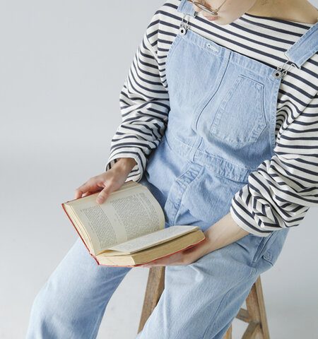 LENO｜セルヴィッチデニムオーバーオール l2002-pt005 - iroma(イロマ