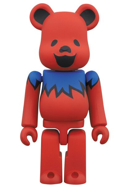 BE@RBRICK Grateful Dead Dancing Bear 100%: MEDICOM TOY - Tokyo