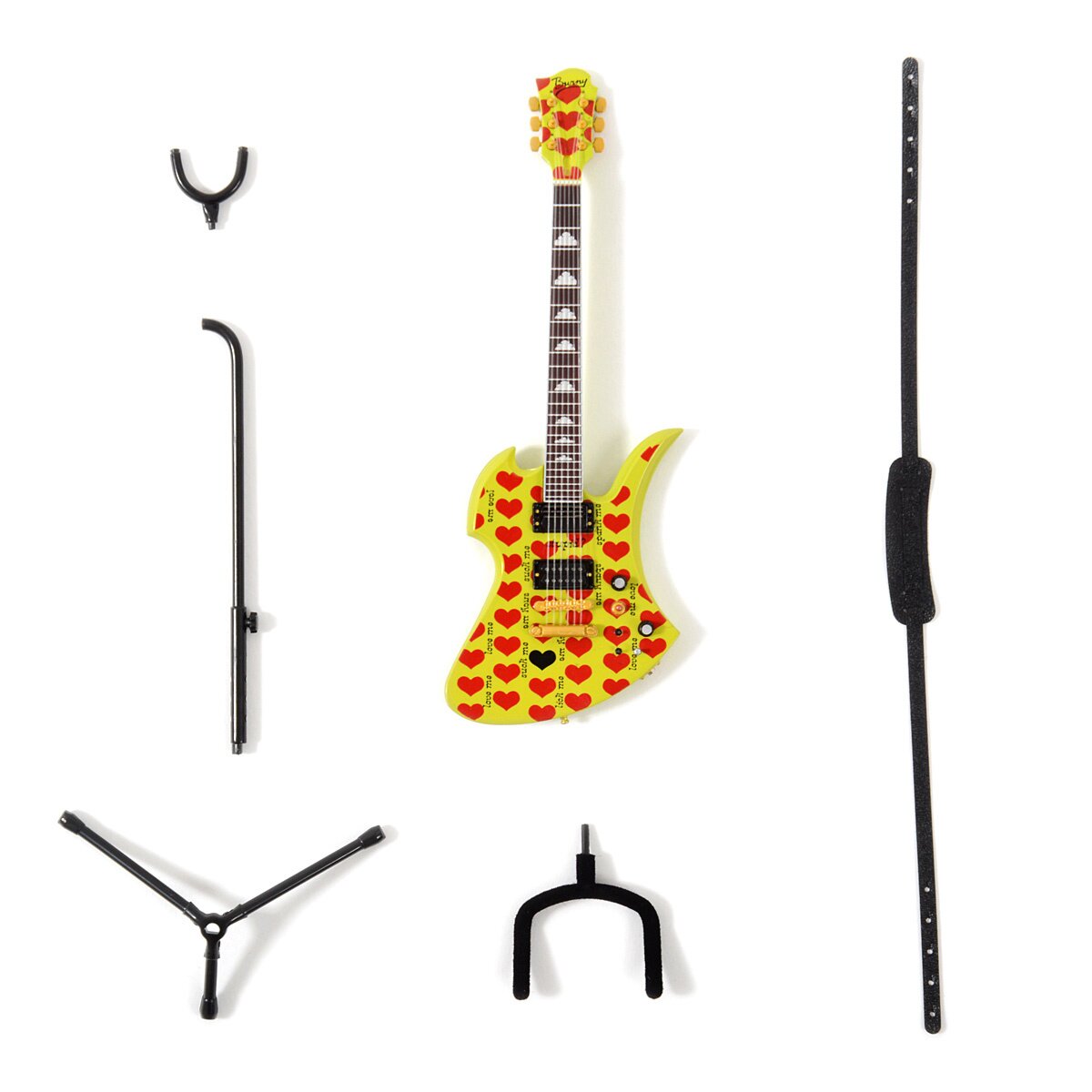 hide Guitar Collection Official Figure Set: GREEN HEART Ver