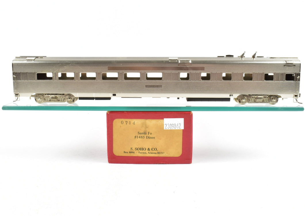 HO Brass Soho ATSF - Santa Fe Budd #1485 Diner – ReSourced Rails