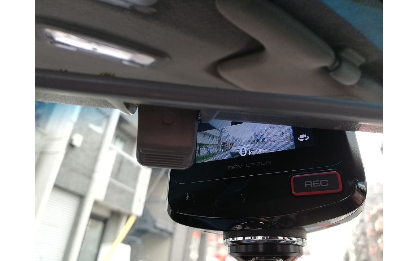 フロントのみのドラレコから360度＋リアのケンウッド「DRV-C770R」へ