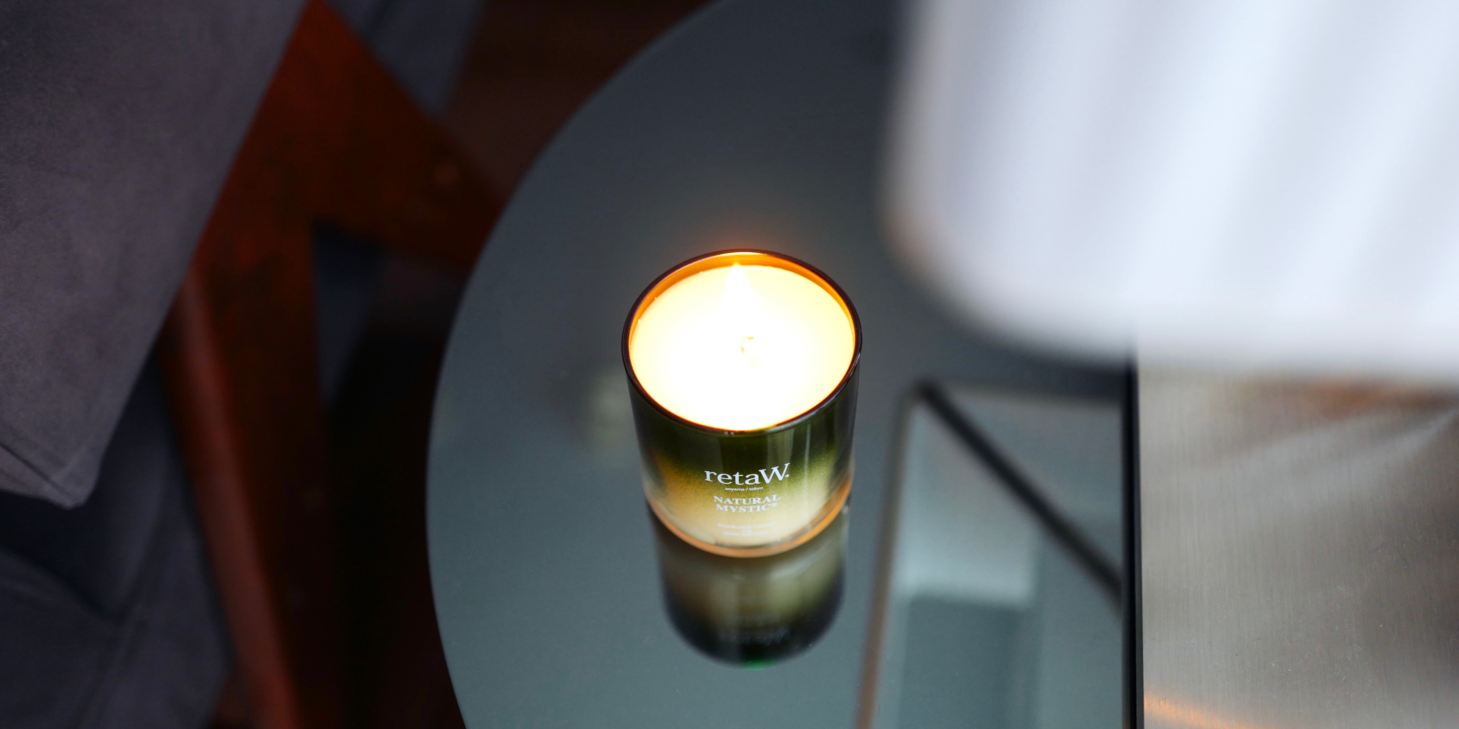 NATURAL MYSTIC* (fade) candle | retaW web store