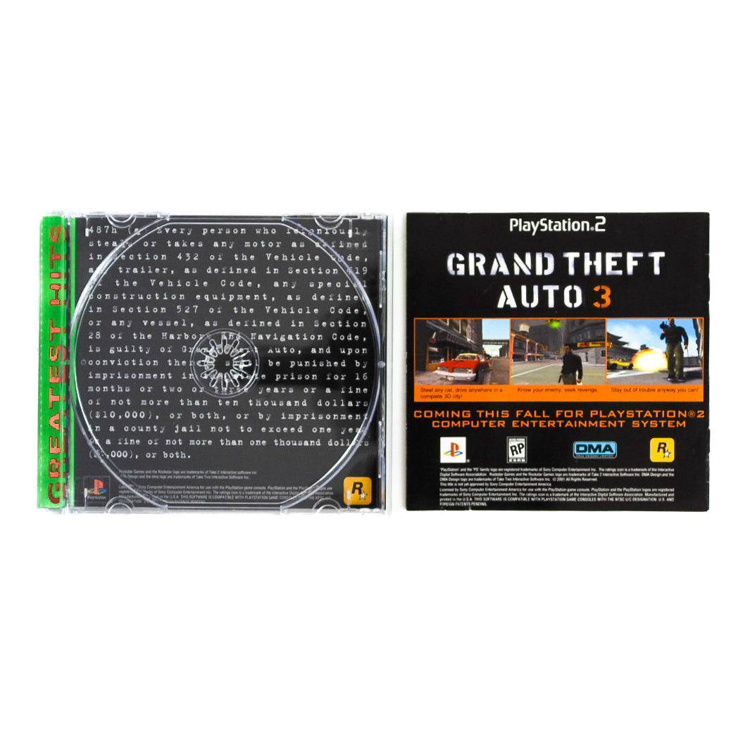 Grand Theft Auto 2 [Greatest Hits] (PlayStation / PS1) – Retro MTL