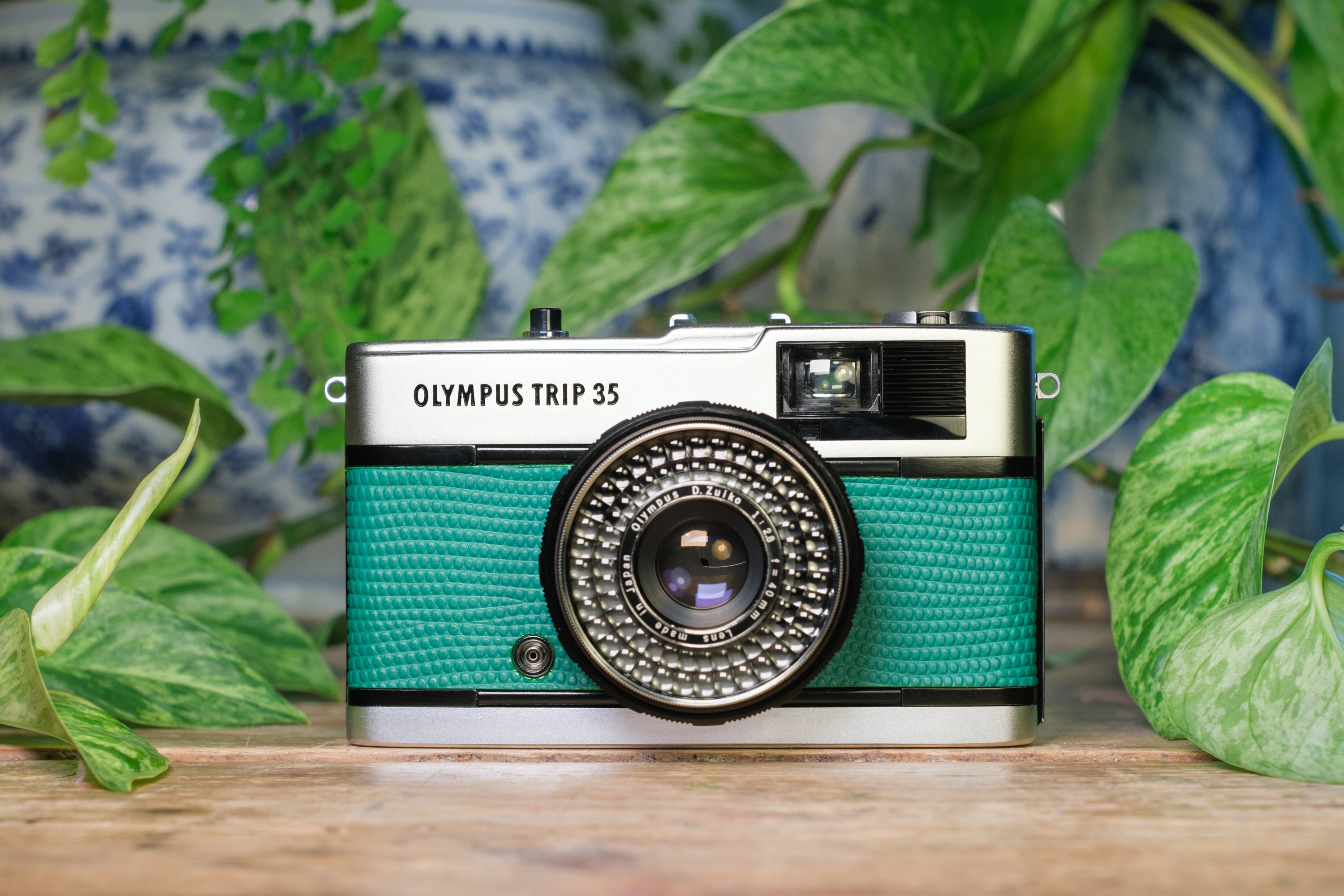 Olympus Trip 35 - Teal Green | Lovingly Refurbished and Fully Tested