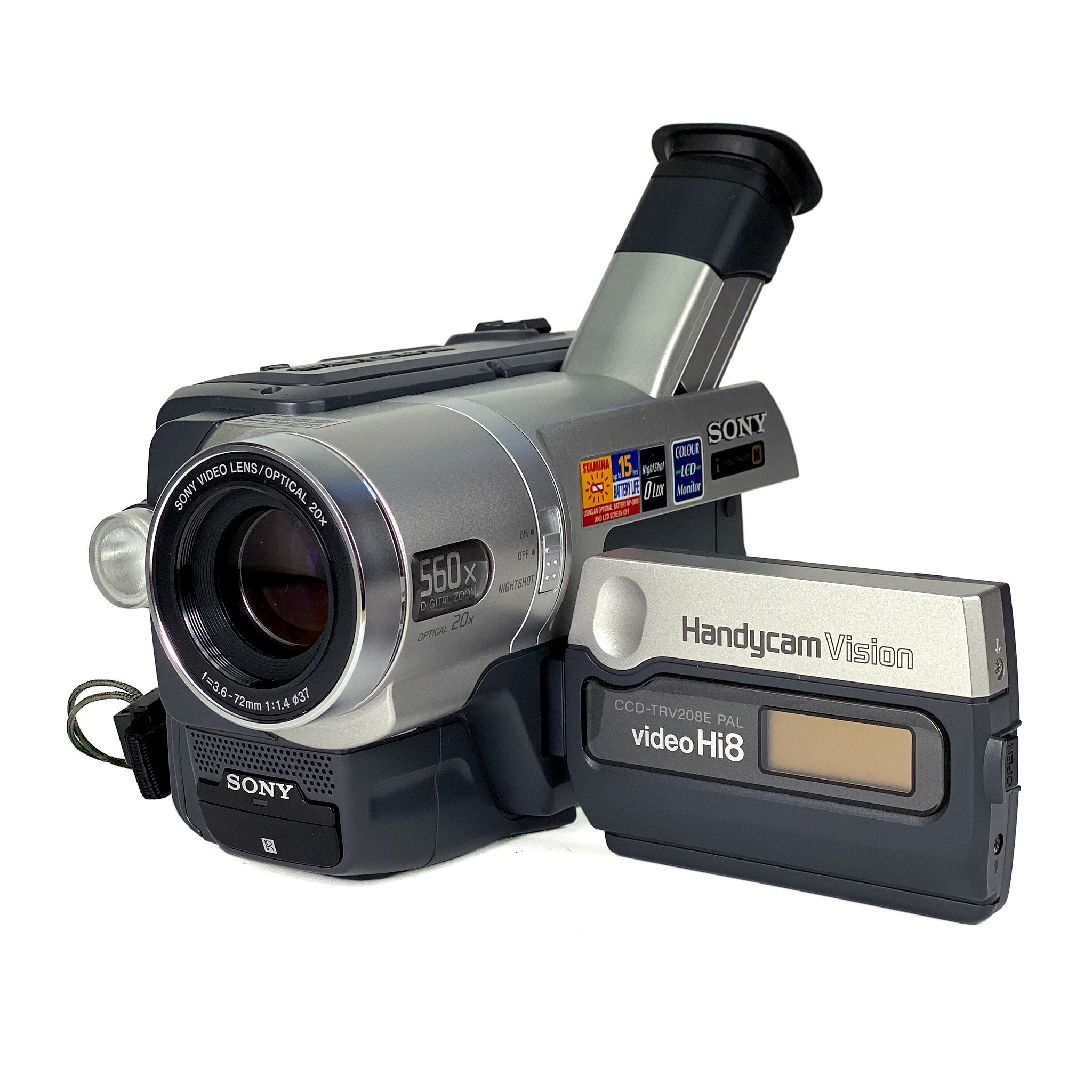 Sony Handycam CCD-TRV208E PAL Hi8 Digital Camcorder – Retro Camera