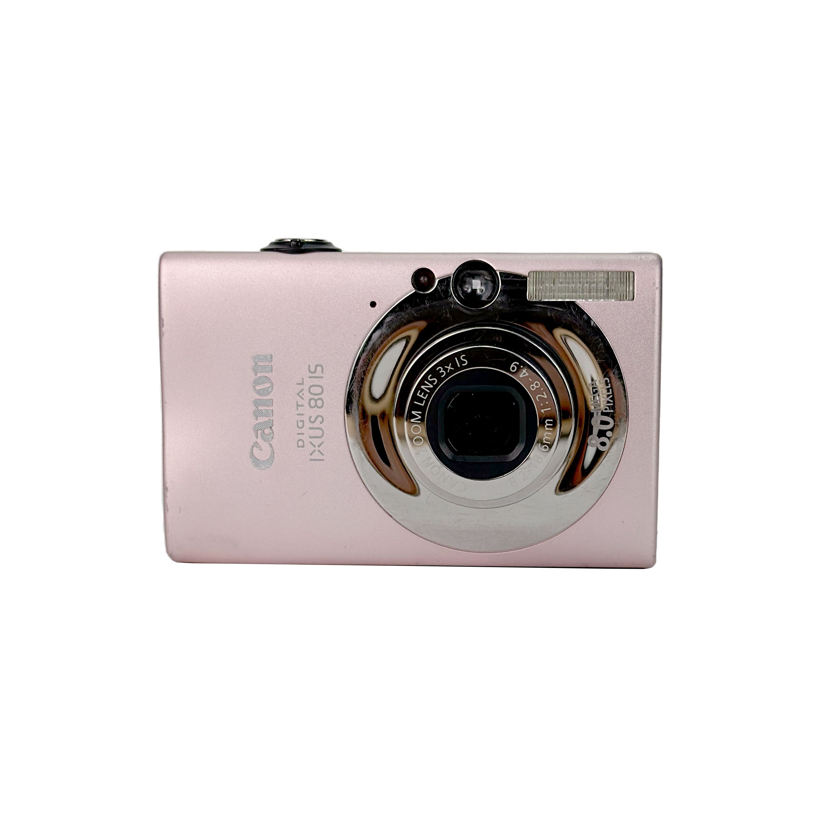 Canon IXUS 80 IS Digital Compact - Pink – Retro Camera Shop