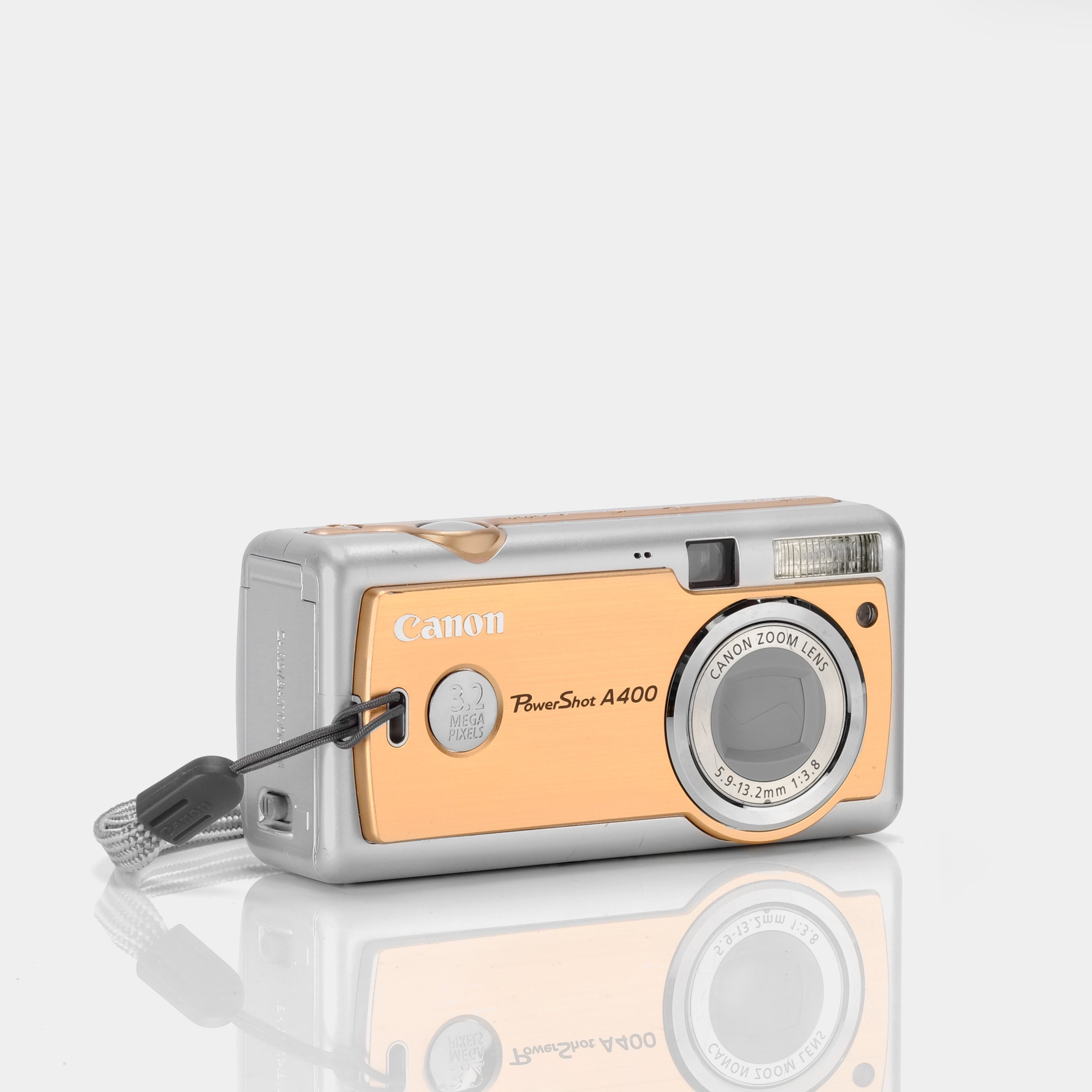 Canon PowerShot A400 Orange Point and Shoot Digital Camera
