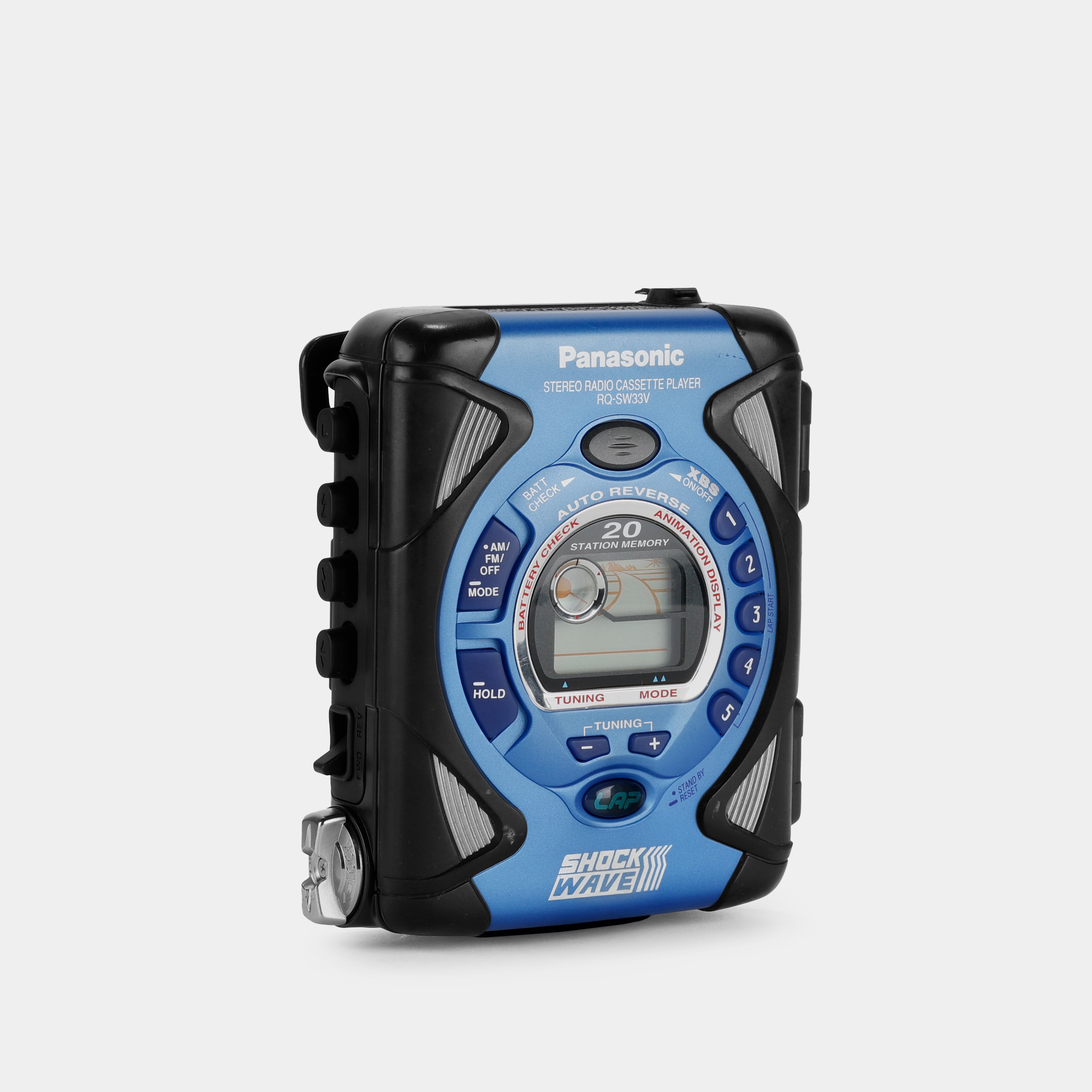 Panasonic Shock Wave RQ-SW33V Portable Cassette Player
