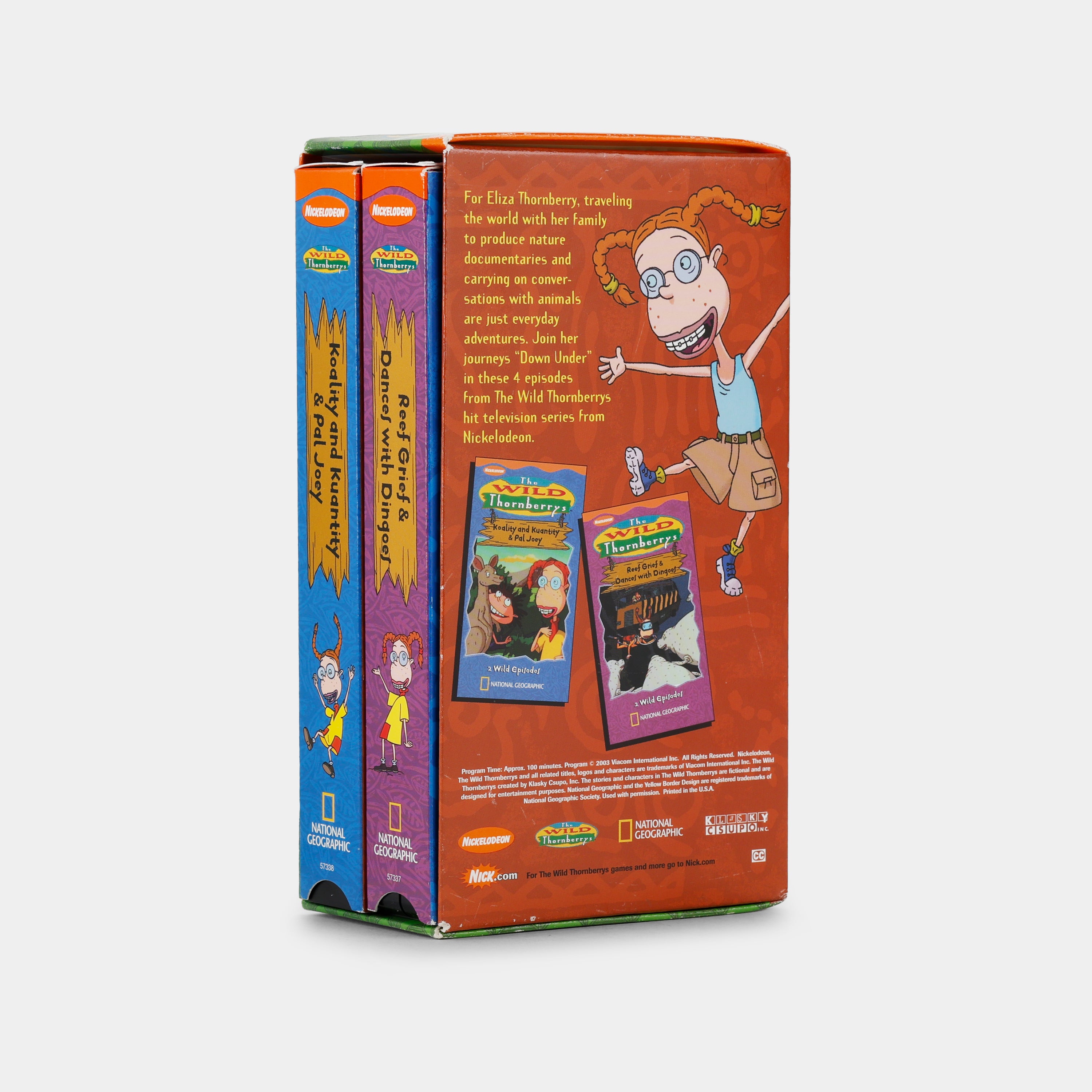 The Wild Thornberrys VHS Tape