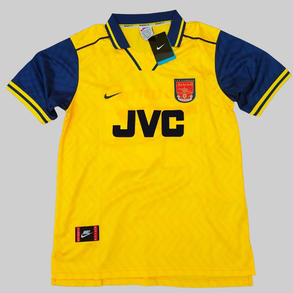 Arsenal 'Bergkamp 10' 1996-1997 'JVC' Premier League Retro Jersey