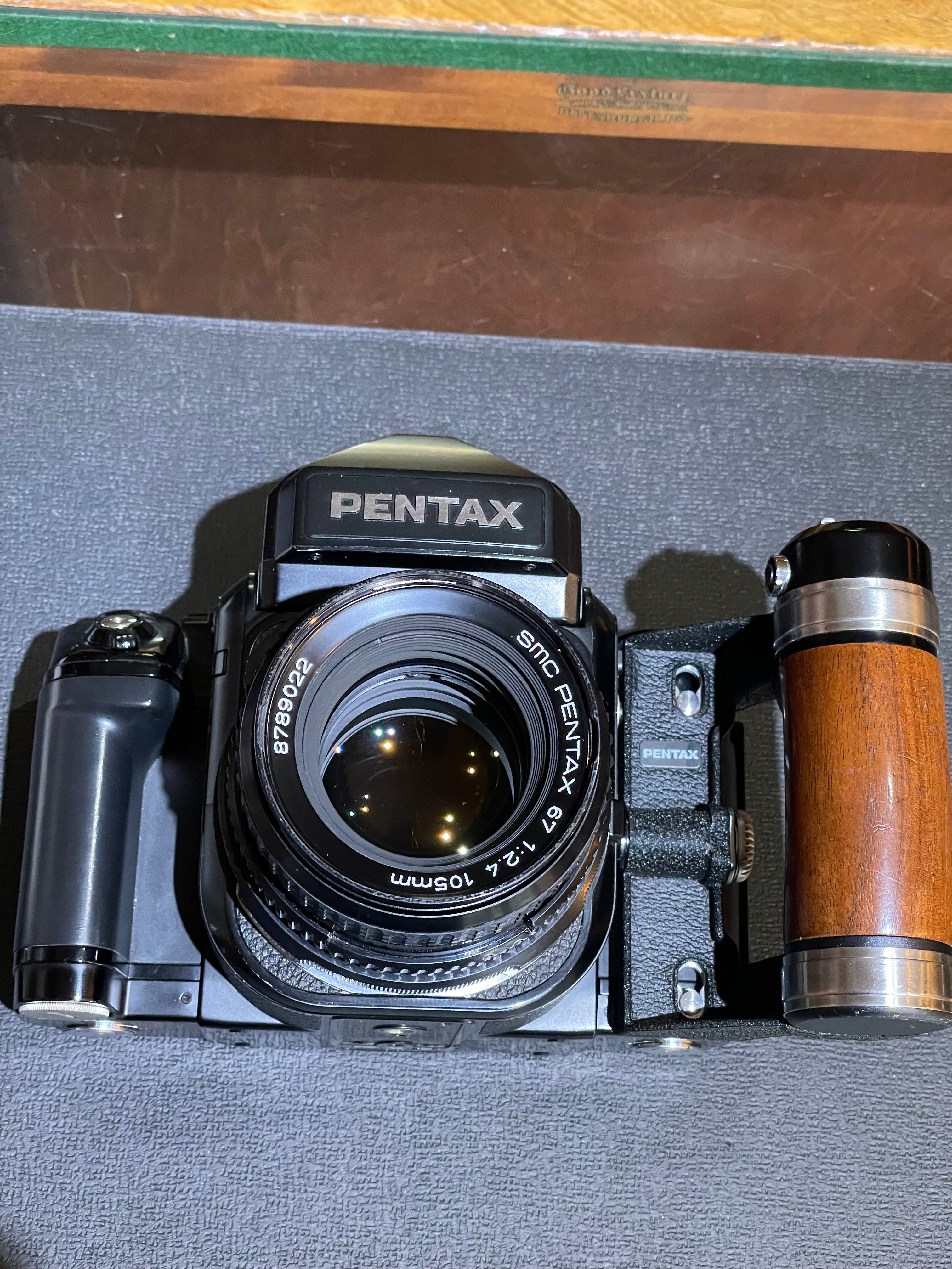 Pentax 67II Medium Format camera W/105mm 2.4 Latest SMC version